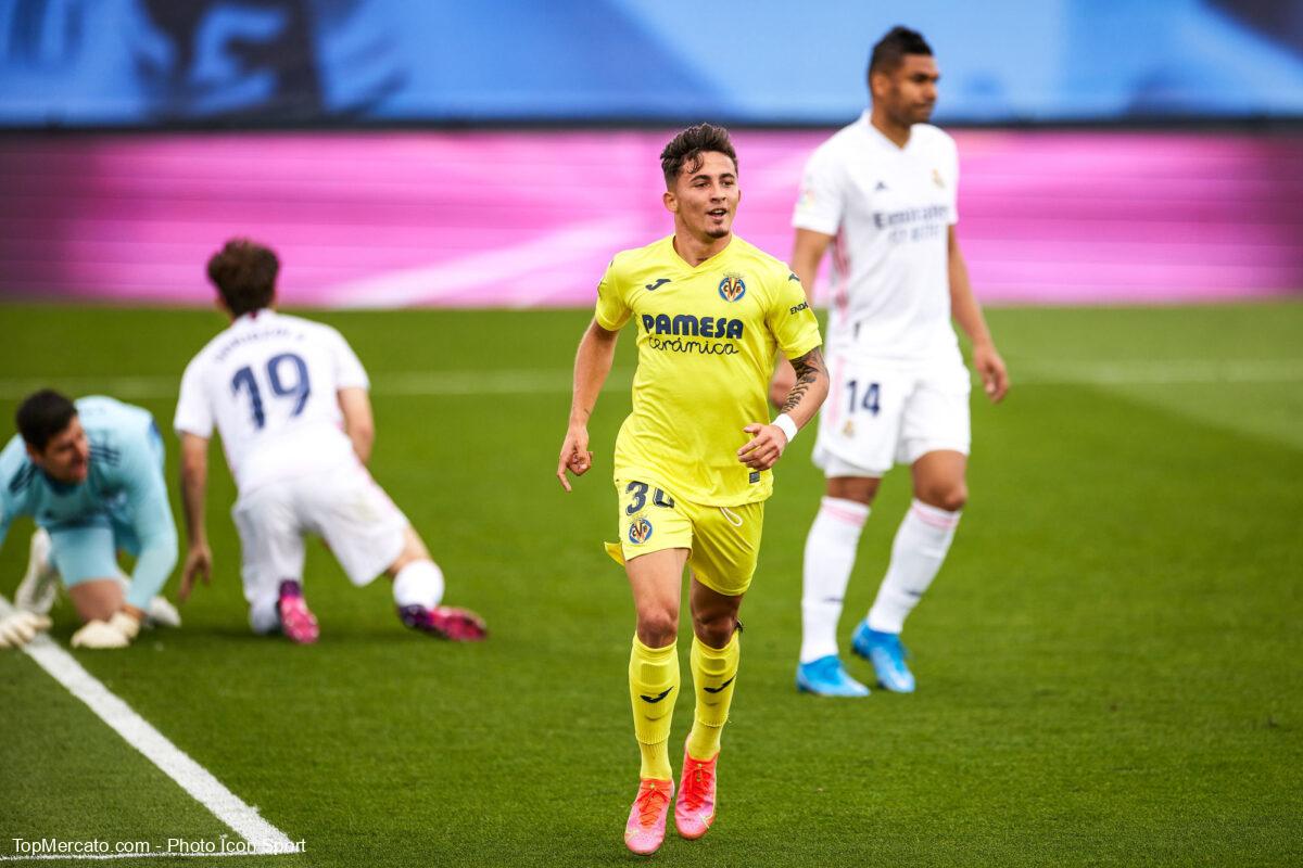 Yeremy Pino, match Villarreal-Real Madrid