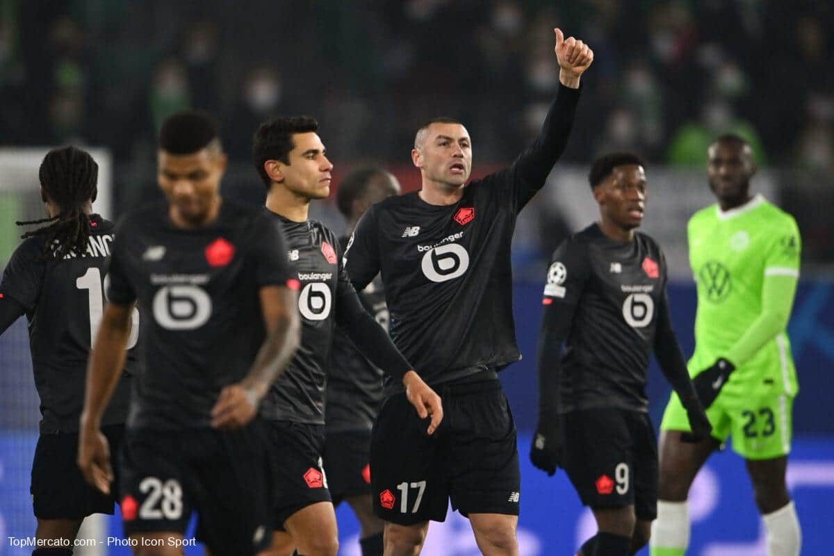 Burak Yilmaz, match Wolfsburg-LOSC Lille