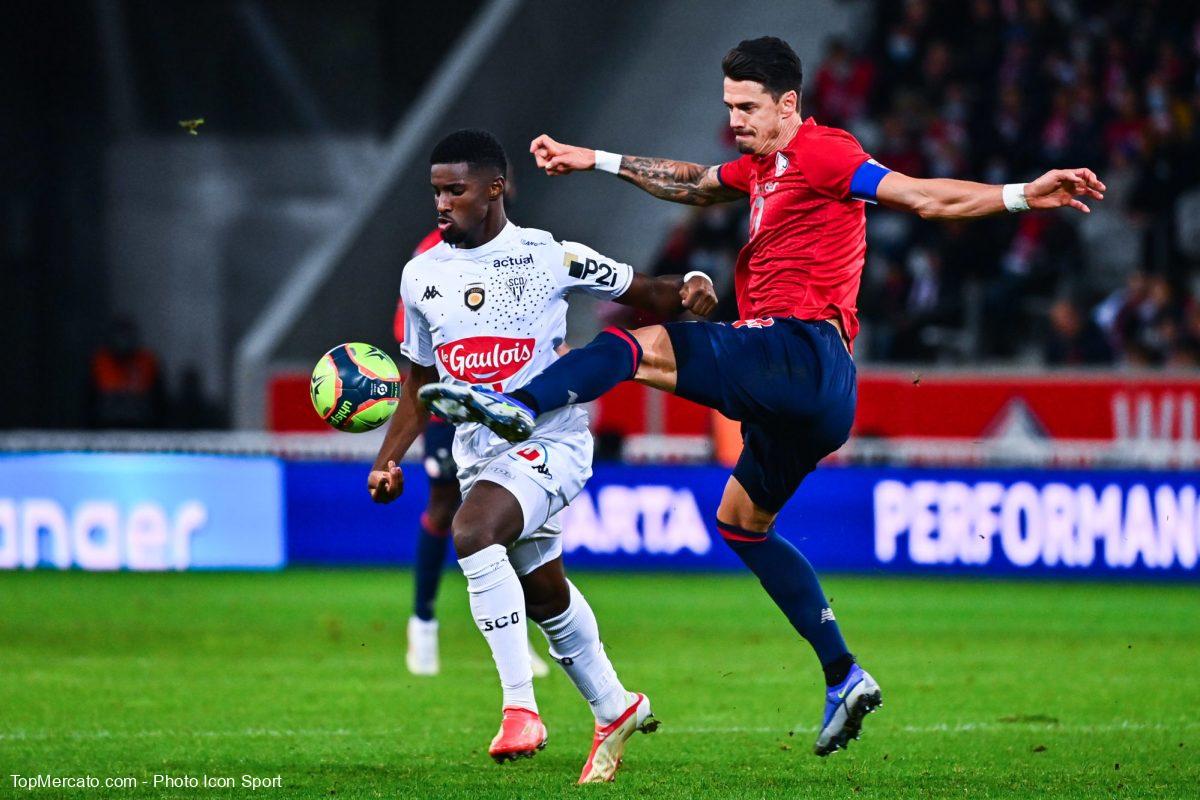 Mohamed-Ali Cho José Fonte match LOSC Lille Angers SCO