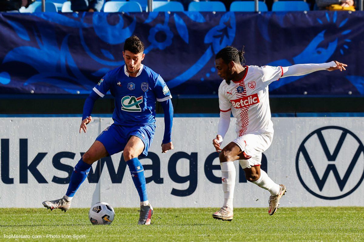 Nassim Chadli, match Troyes ESTAC-AS Nancy-Lorraine