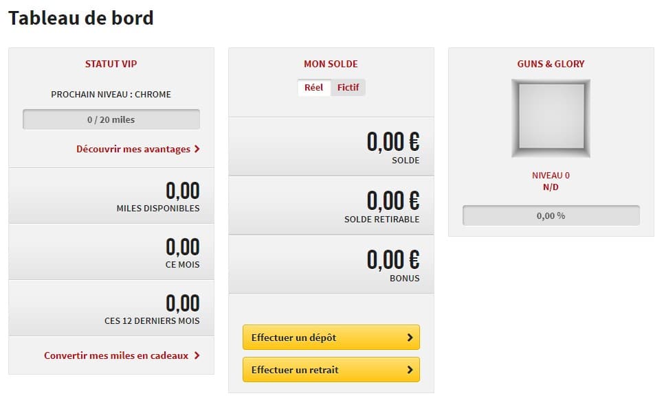 Mon compte Winamax