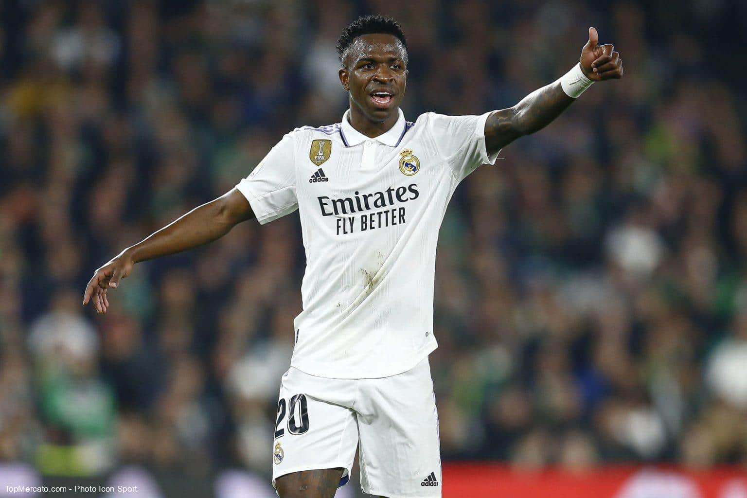 Real Madrid : Ancelotti a aimé l’attitude de Vinicius