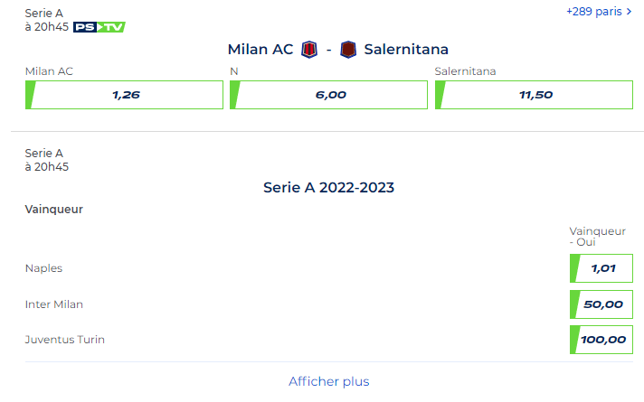 pronos parions sport