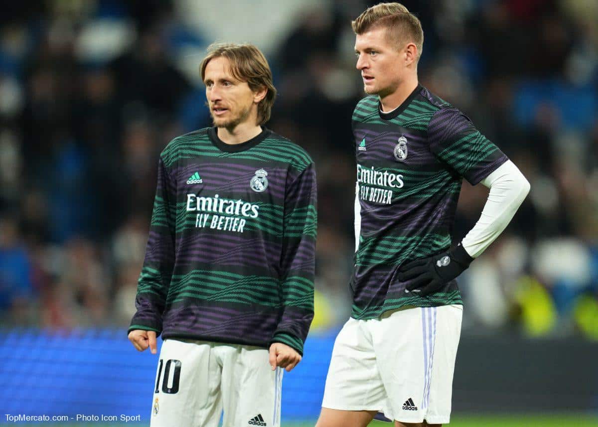 Luka Modric Toni Kroos Real Madrid
