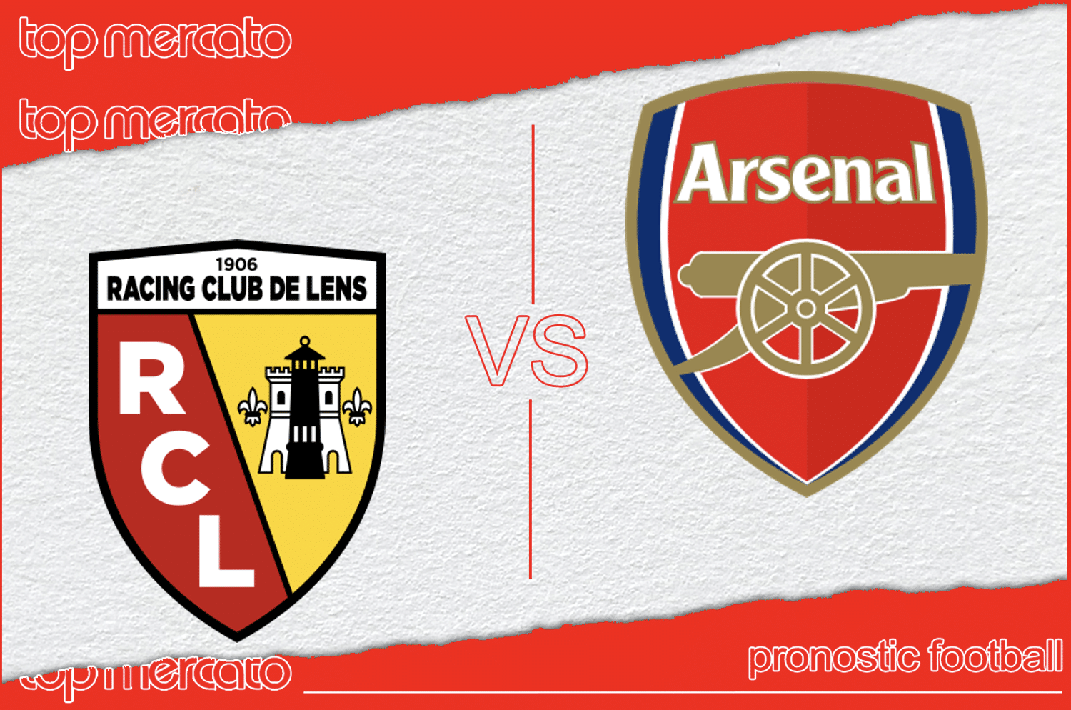 Pronostic Lens – Arsenal (Ligue des Champions) et meilleures cotes à jouer