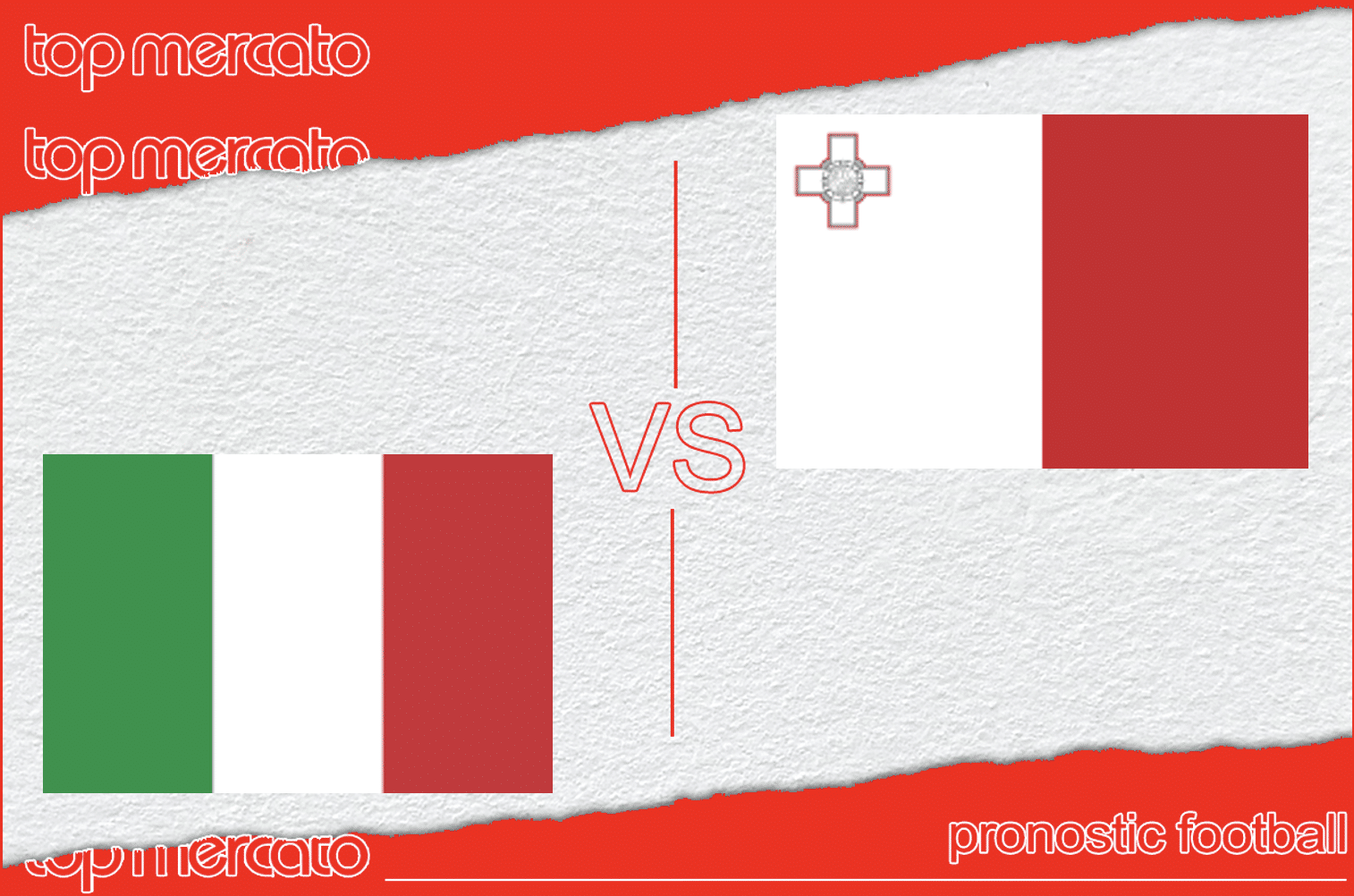 Pronostic Italie – Malte (Euro 2024 Qualifications) et meilleures cotes à jouer