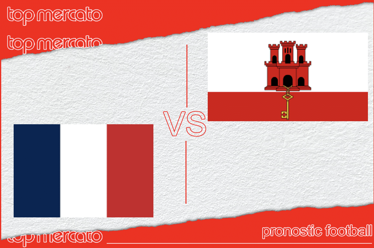 Pronostic France – Gibraltar à jouer