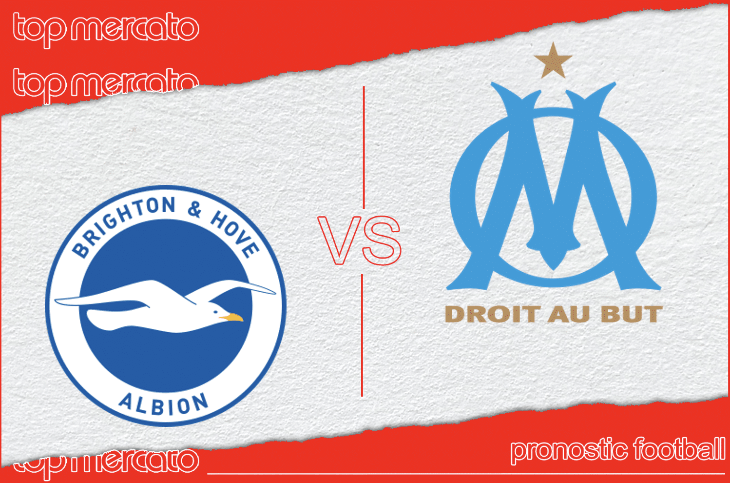 Pronostic Brighton – OM et meilleures cotes à jouer