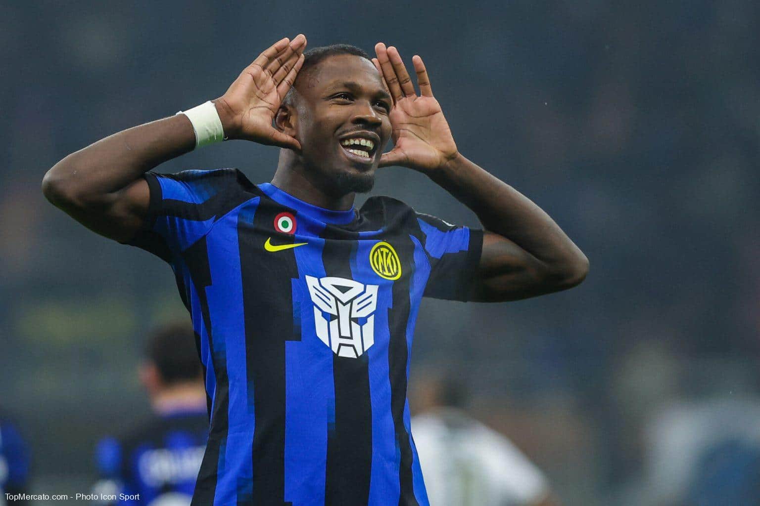 Inter Milan : Marcus Thuram giflé pendant les festivités