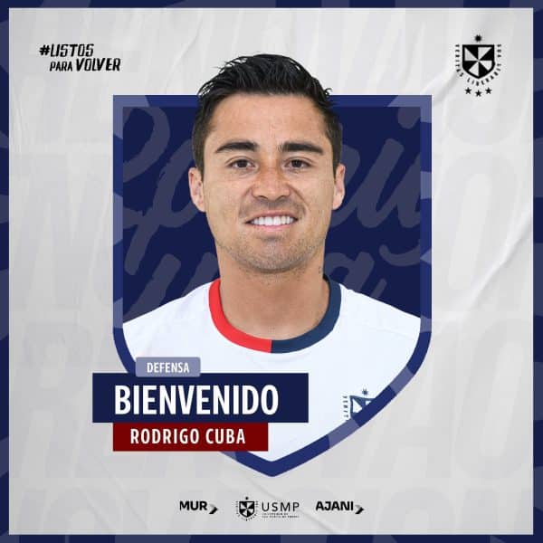 Rodrigo Cuba es nuevo jugador de la USMP