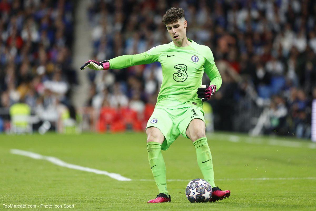 Kepa Arrizabalaga, el arquero más caro de la historia, con la camiseta del Chelsea