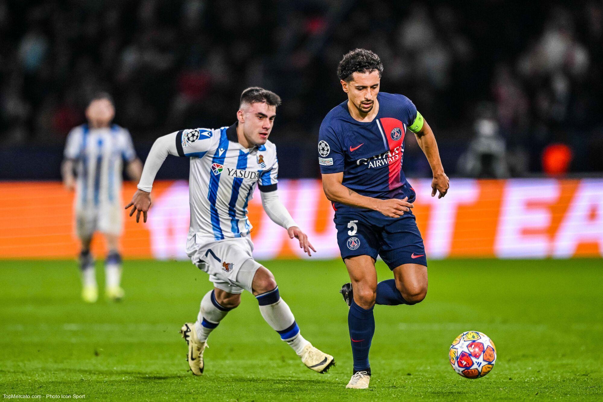 Lors du match aller des huitièmes de finale de la C1 entre la Real Sociedad et le PSG, quel portier a encaissé deux buts et a vu un tir de Kylian Mbappé atterrir sur la barre ?