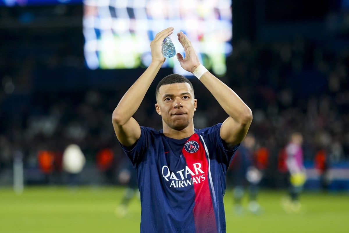 Kylian Mbappé en el PSG