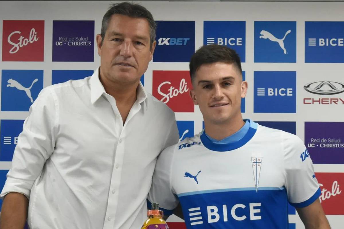 Guillermo Soto, uno de los refuerzos de Universidad Católica para este 2024. Fuente: Universidad Católica