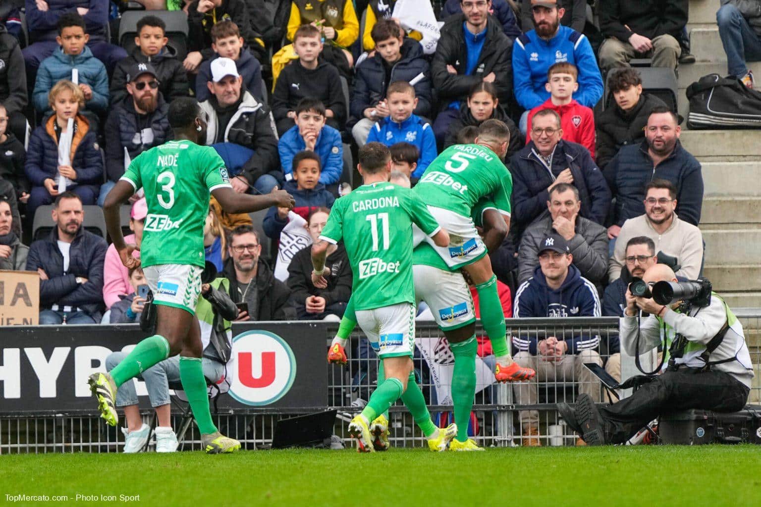 ASSE : une star d’Hollywood formelle, les Verts sont les plus grands d’Europe !