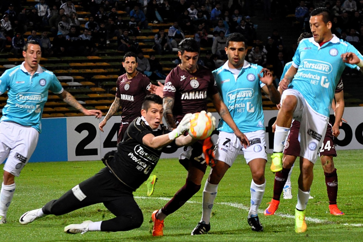 El equipo de Belgrano en la Copa Sudamericana 2015