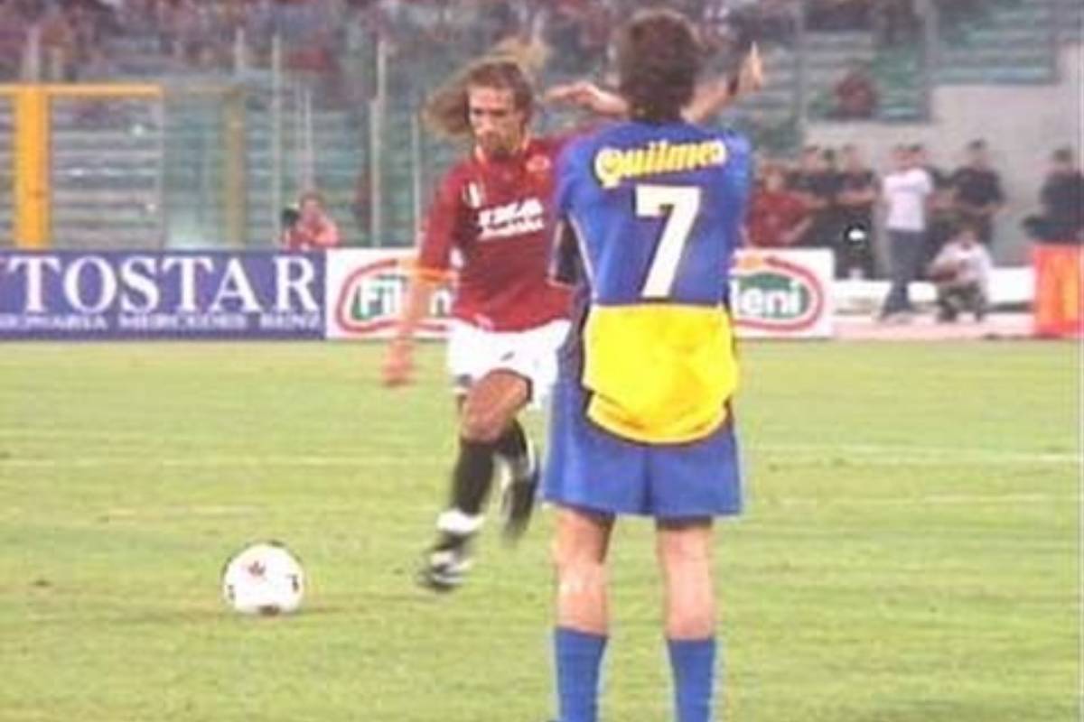 Gabriel Batistuta aplicó la ley del ex y le marcó un gol a Boca