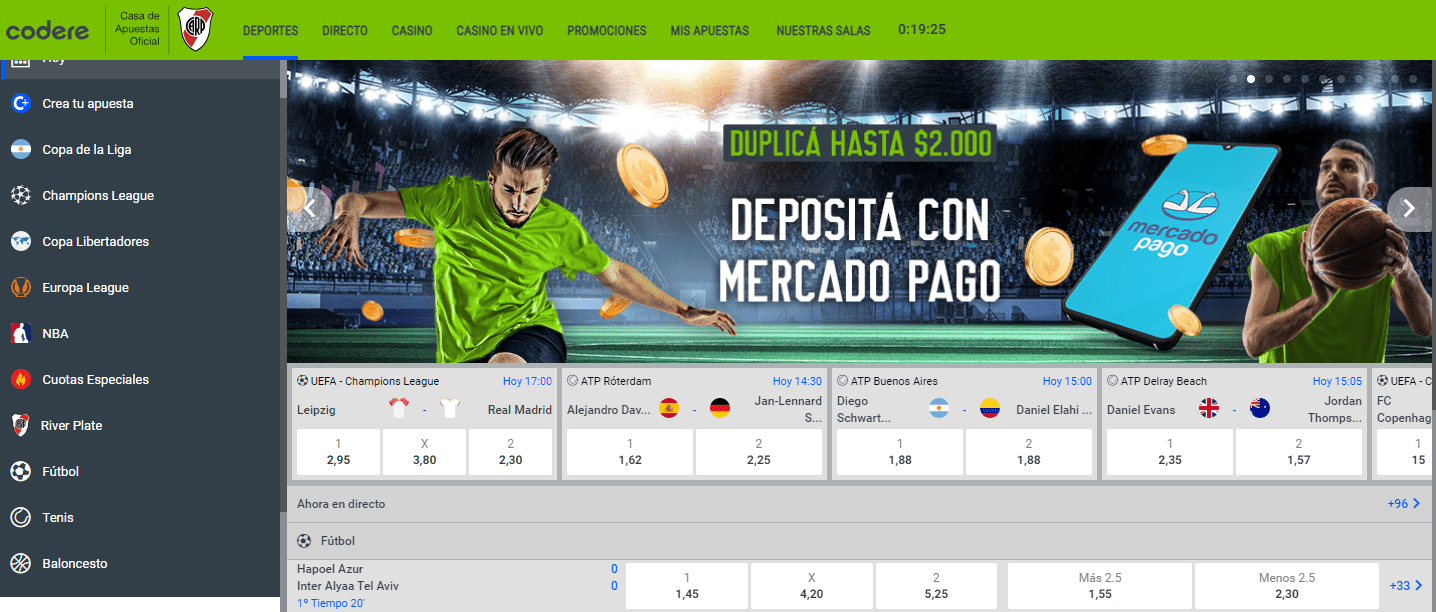 codere apuestas deportivas argentina