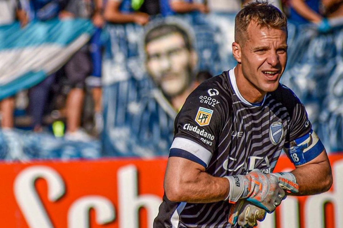 Diego Rodríguez, figura y capitán en Godoy Cruz