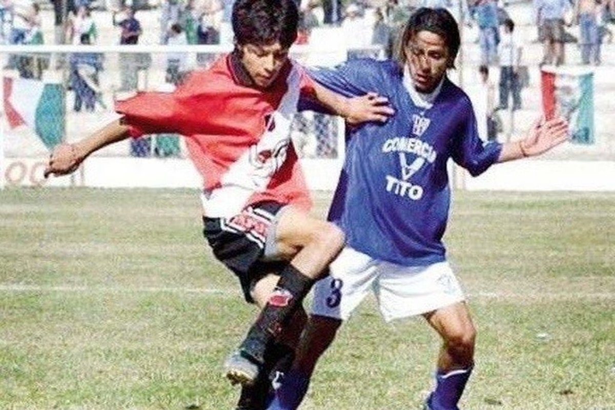 Enzo Pérez jugando en Deportivo Maipú