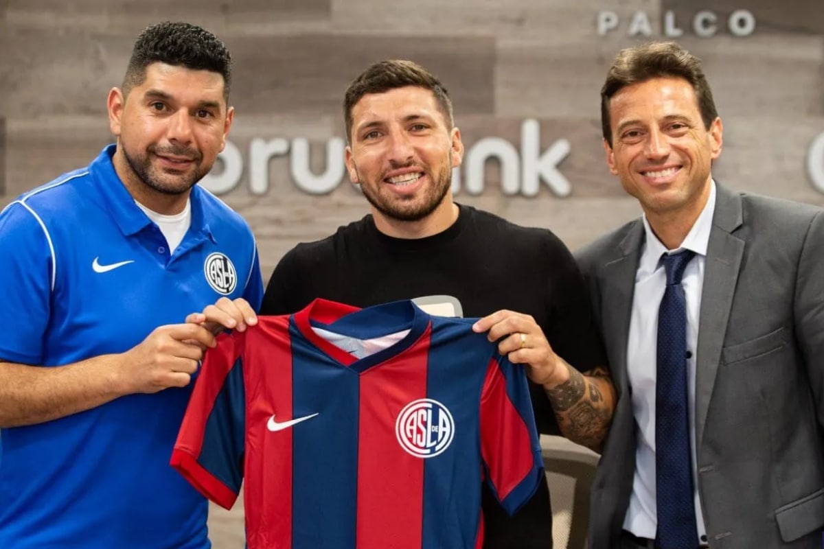 Eric Remedi presentado como nuevo refuerzo de San Lorenzo