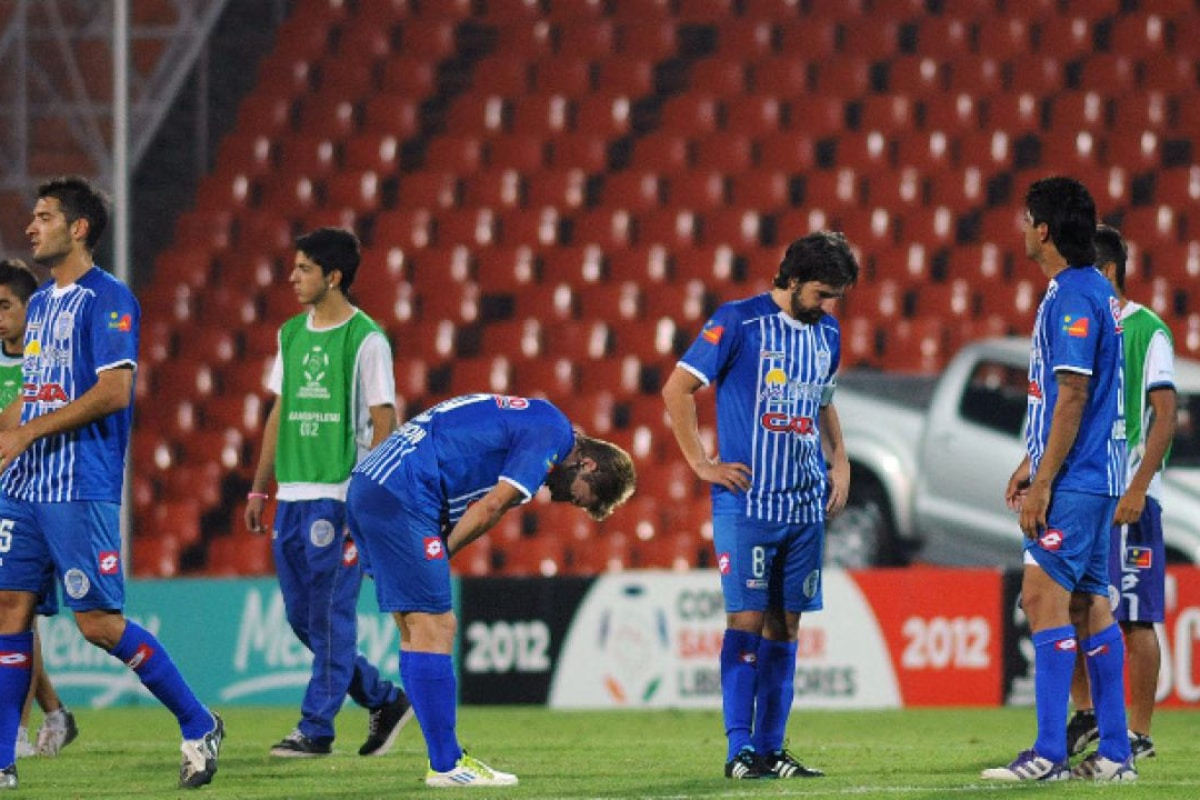 Godoy Cruz fue una decepción en la Libertadores 2012 y terminó peleando el descenso