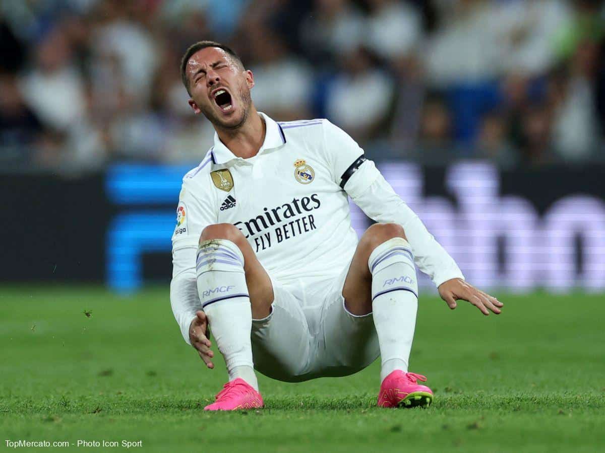 Las lesiones no respetaron a Eden Hazard y no pudo brillar en Real Madrid como todos esperábamos