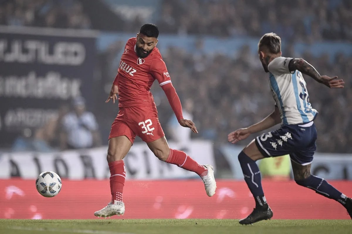 Independiente le ganó el último clásico por 2-0 a Racing