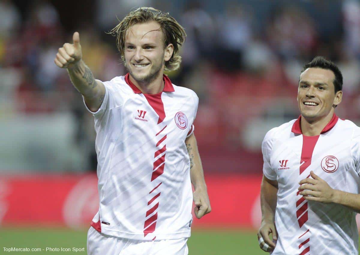 Iván Rakitic, en su primer paso por el Sevilla
