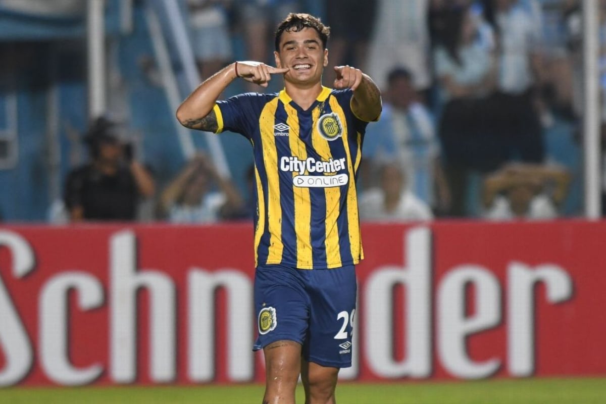 Luca Martínez Dupuy y sus números en Rosario Central