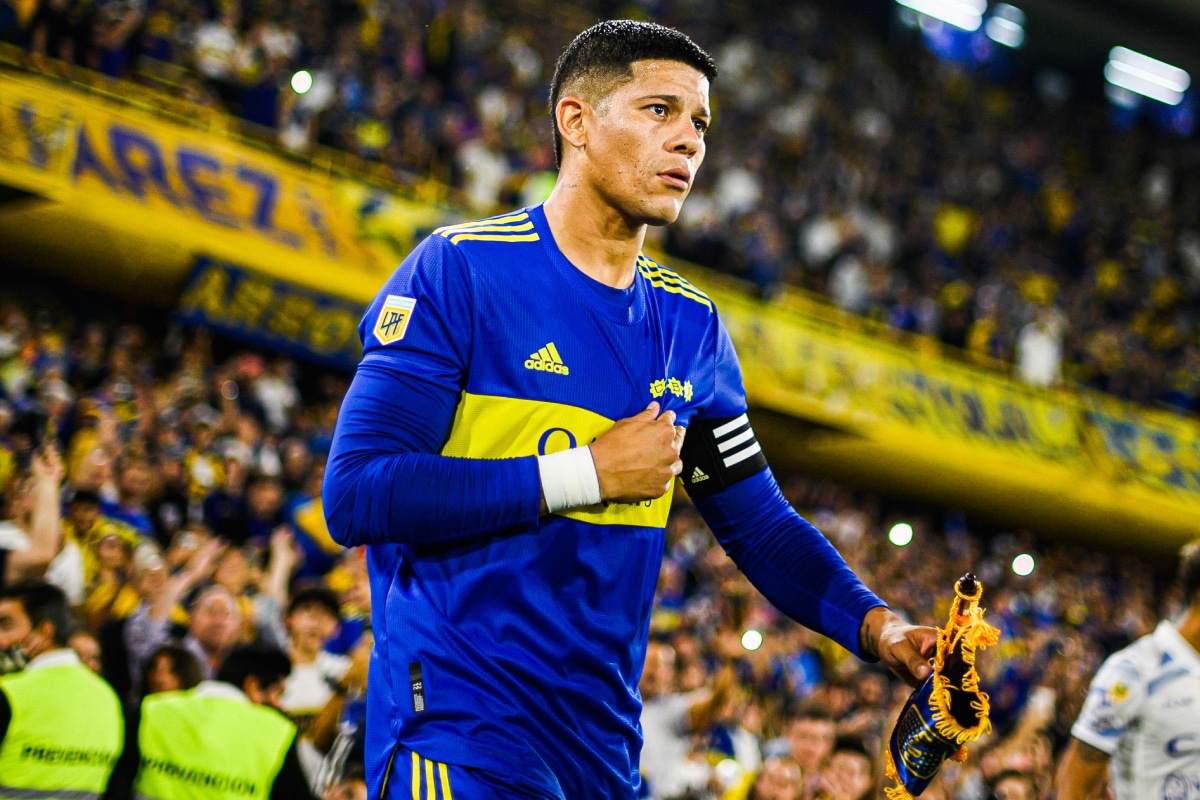 Marcos Rojo jugó el 41% de los partidos de Boca desde que llegó