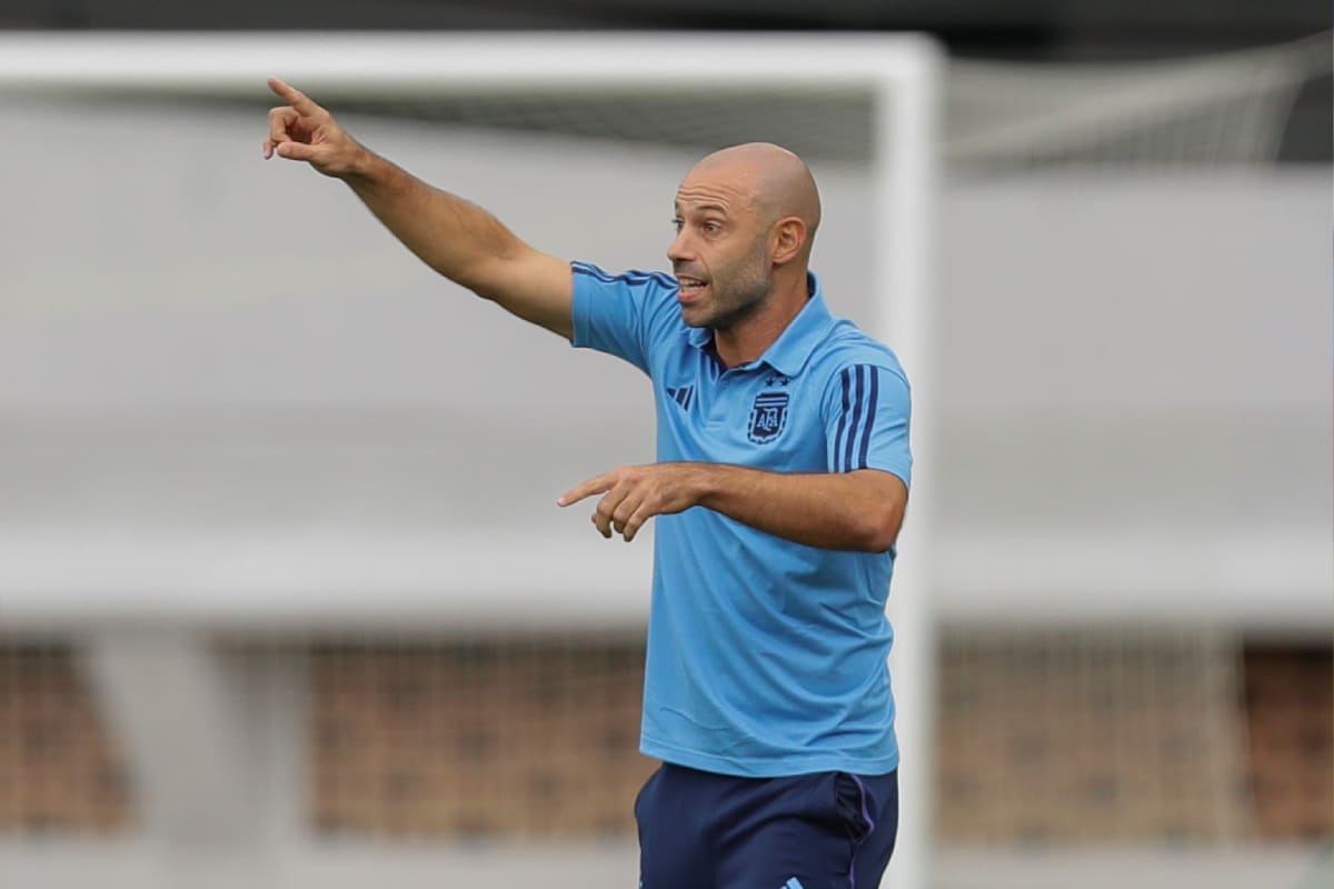 Javier Mascherano, el DT que llevó a la Argentina a los Juegos Olímpicos