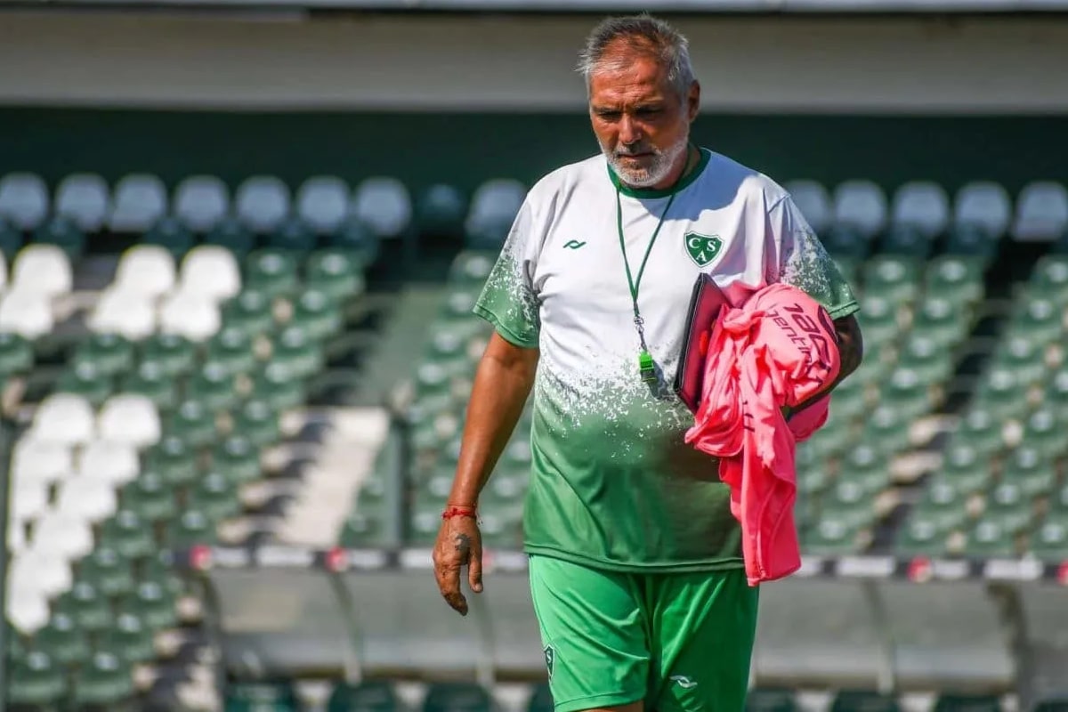 Sergio Rondina no será más el DT de Sarmiento