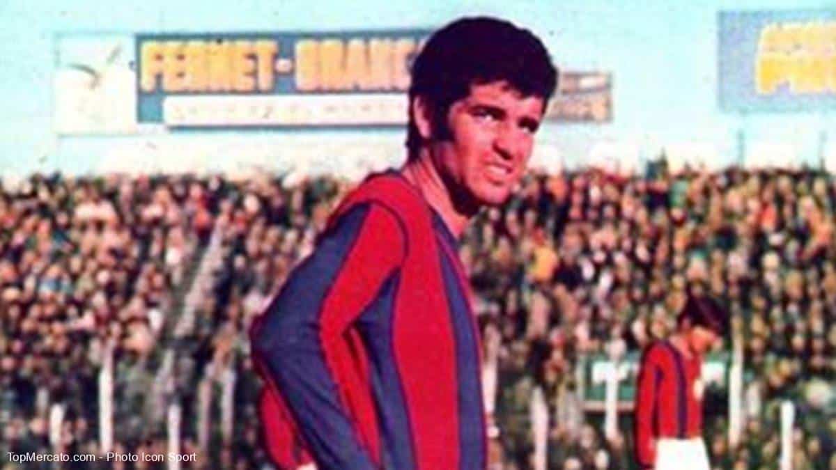 Roberto Telch, uno de los máximos ídolos de San Lorenzo