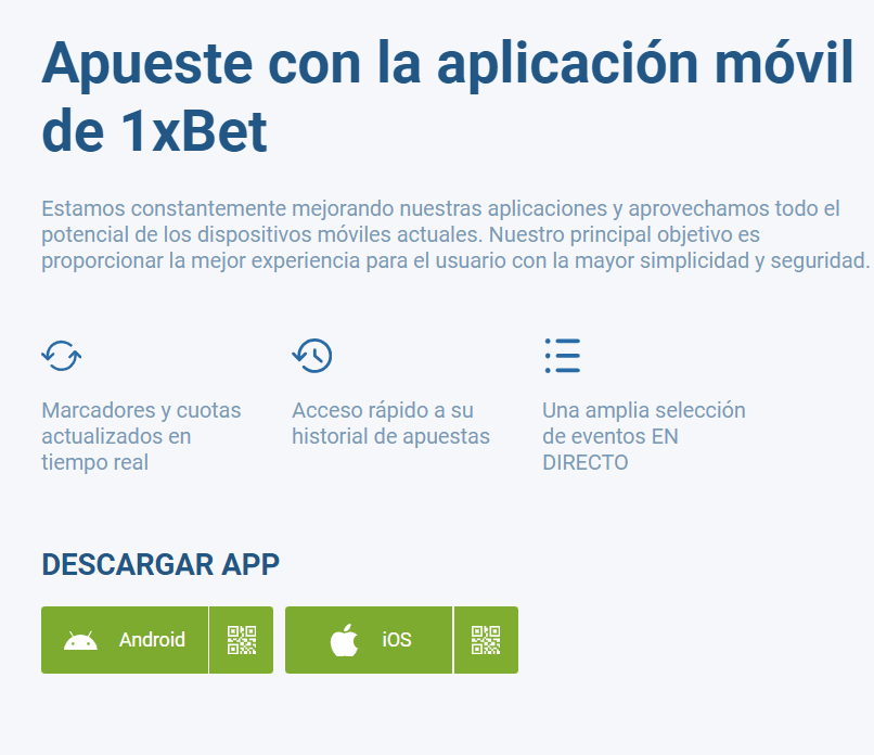 apuestas 1xbet app