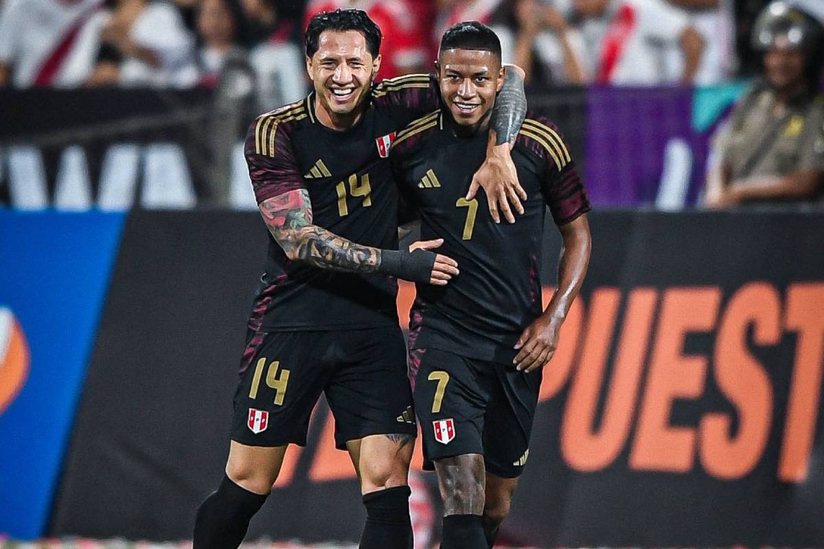 La sociedad Lapadula y Polo puso el 2-0 para Perú
