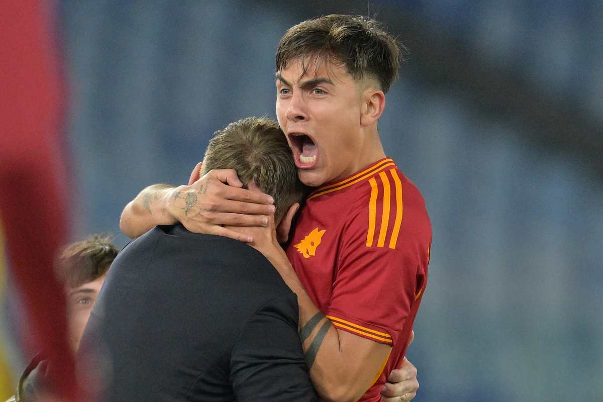Paulo Dybala está muy cómodo en Roma