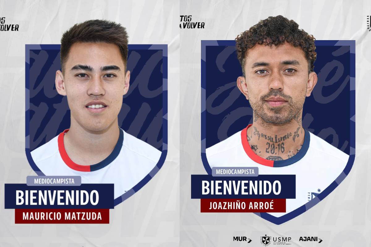 ¡Con pasado en 'blanquiazul'! San Martín se refuerza con dos ex Alianza Lima para el 2024
