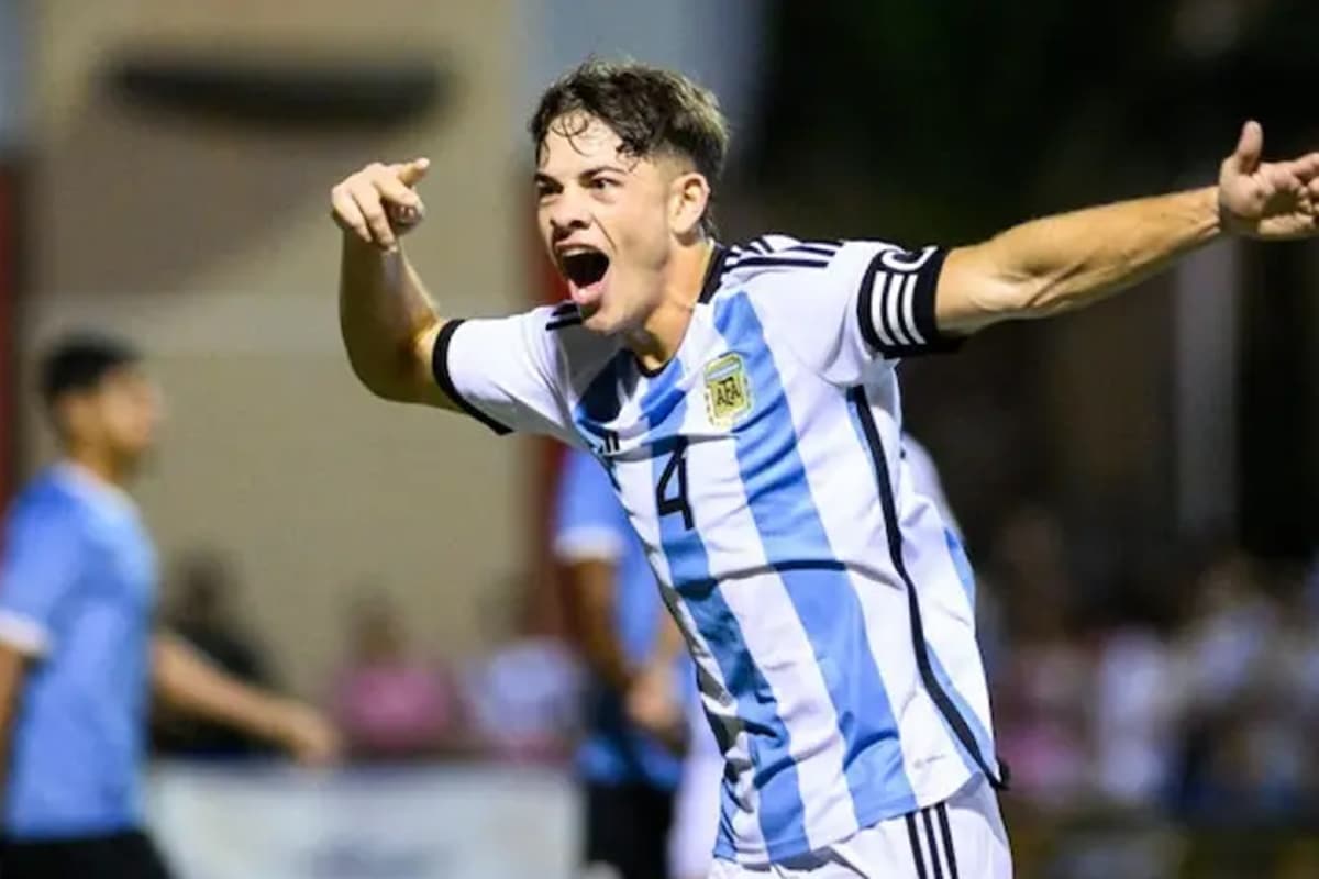 Agustín Giay, jugador de Selección Argentina