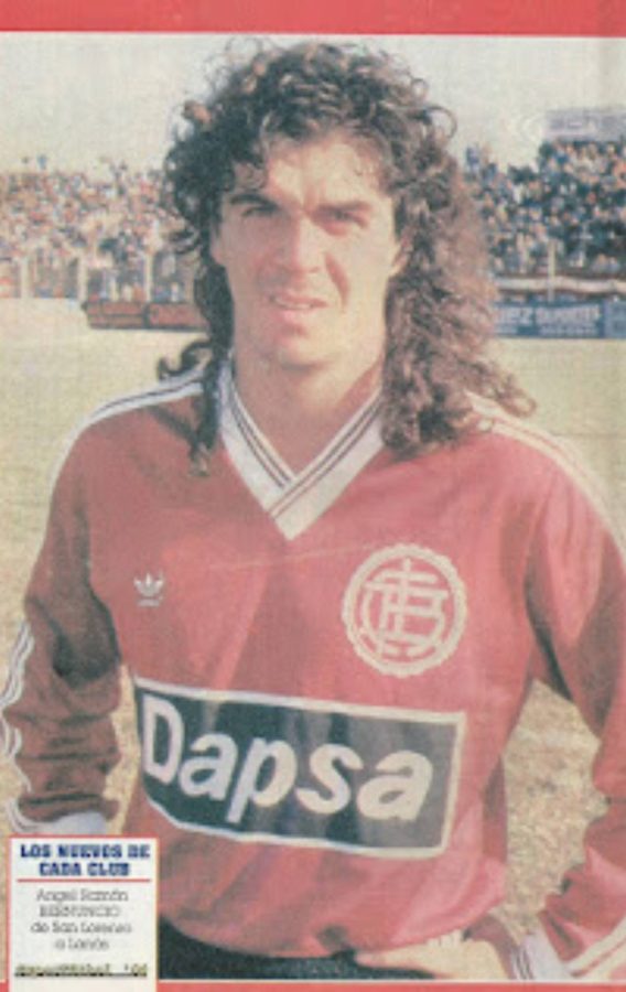 Ángel Bernuncio como jugador de Lanús