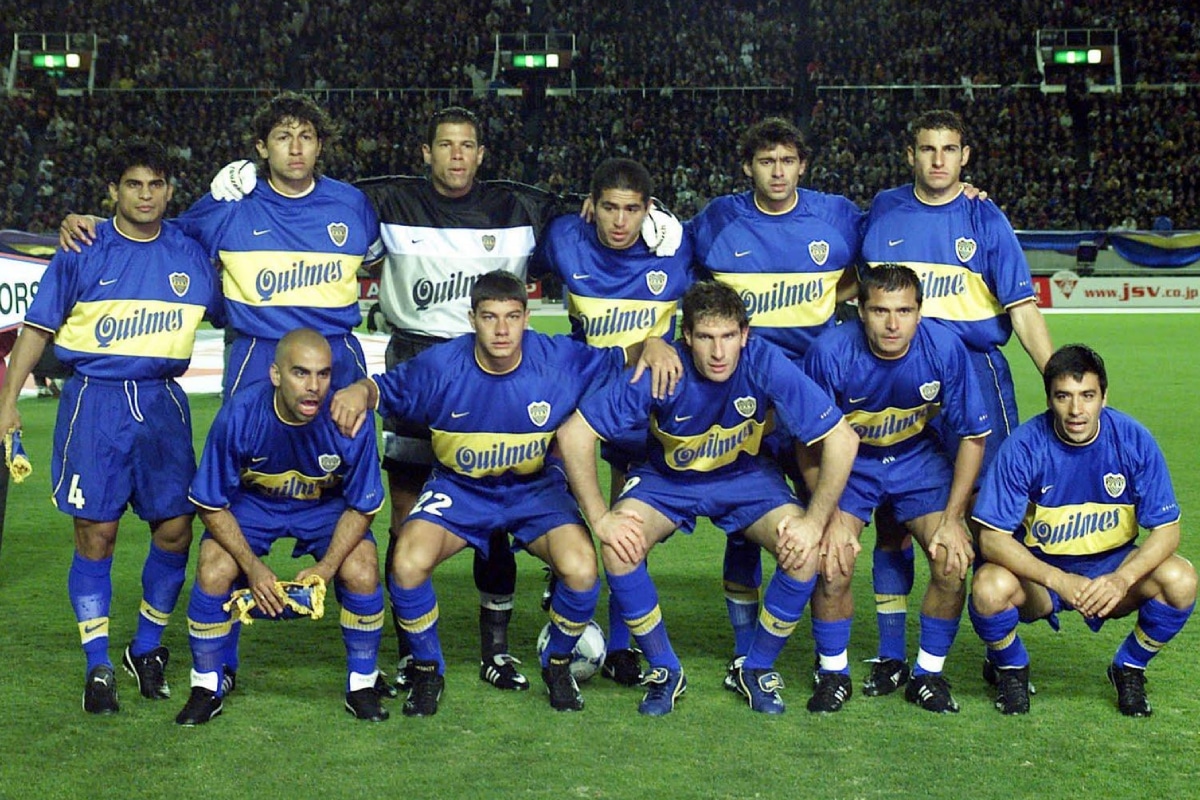 Formación de Boca Juniors ante Real Madrid en la final de mundo del 2000