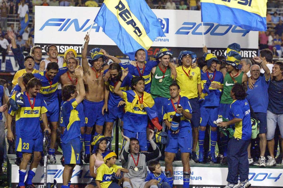 Boca, campeón de la Copa Sudamericana 2004