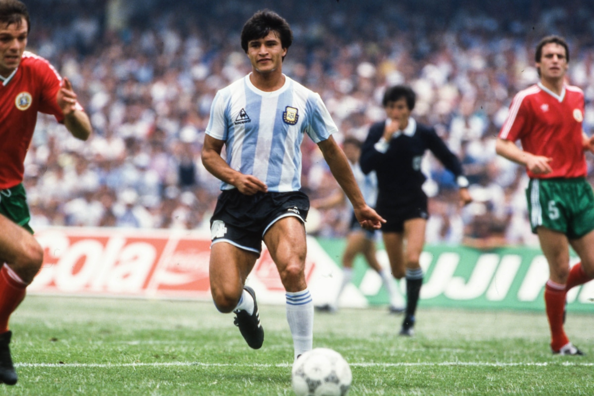 Claudio Borghi, de Parque y Argentinos Juniors, campeón del mundo en 1986