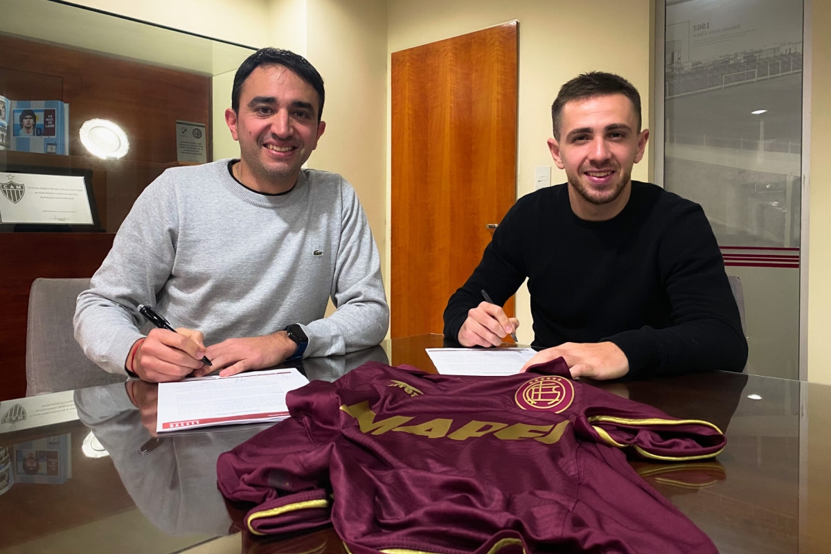 Felipe Peña Biafore en Lanús