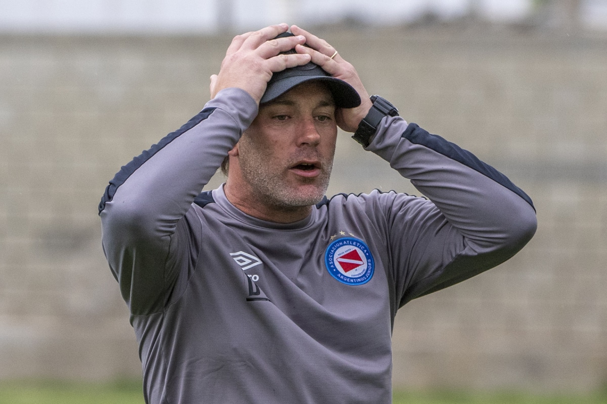 Gabriel Milito, ex DT de Argentinos Juniors