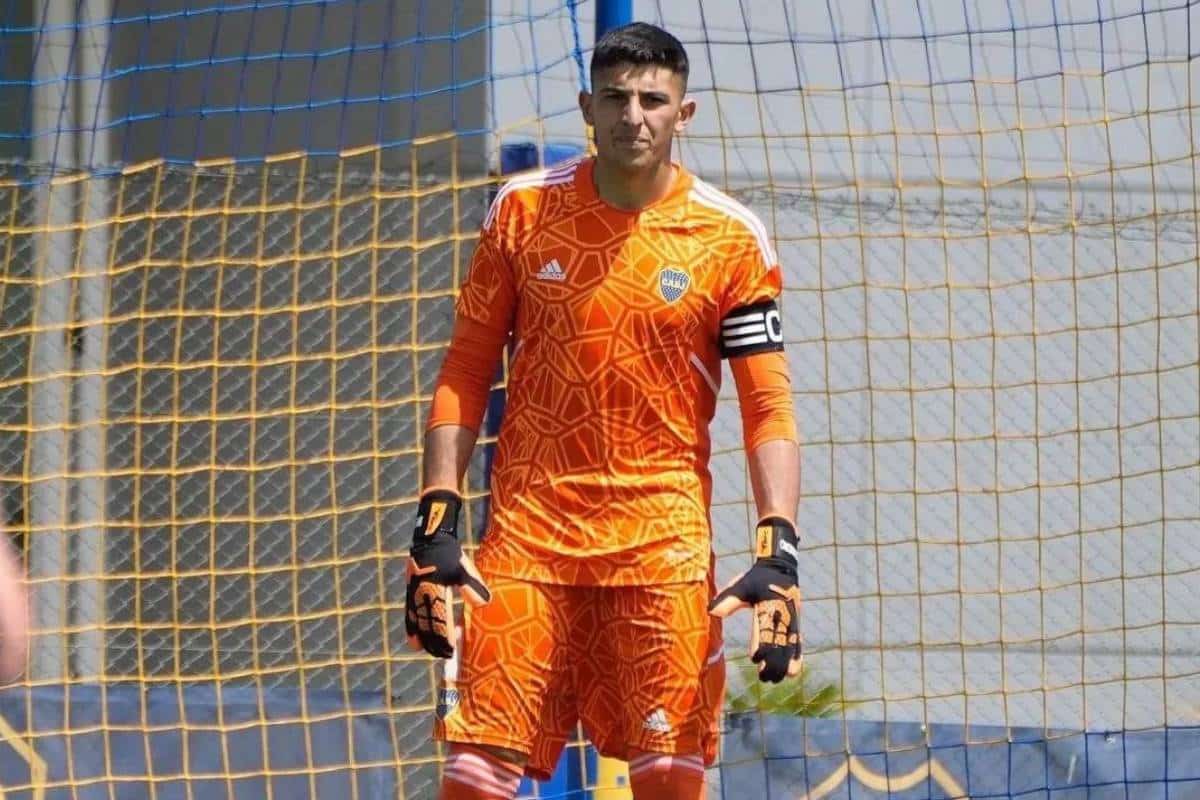 Leandro Brey, capitán de la reserva de Boca