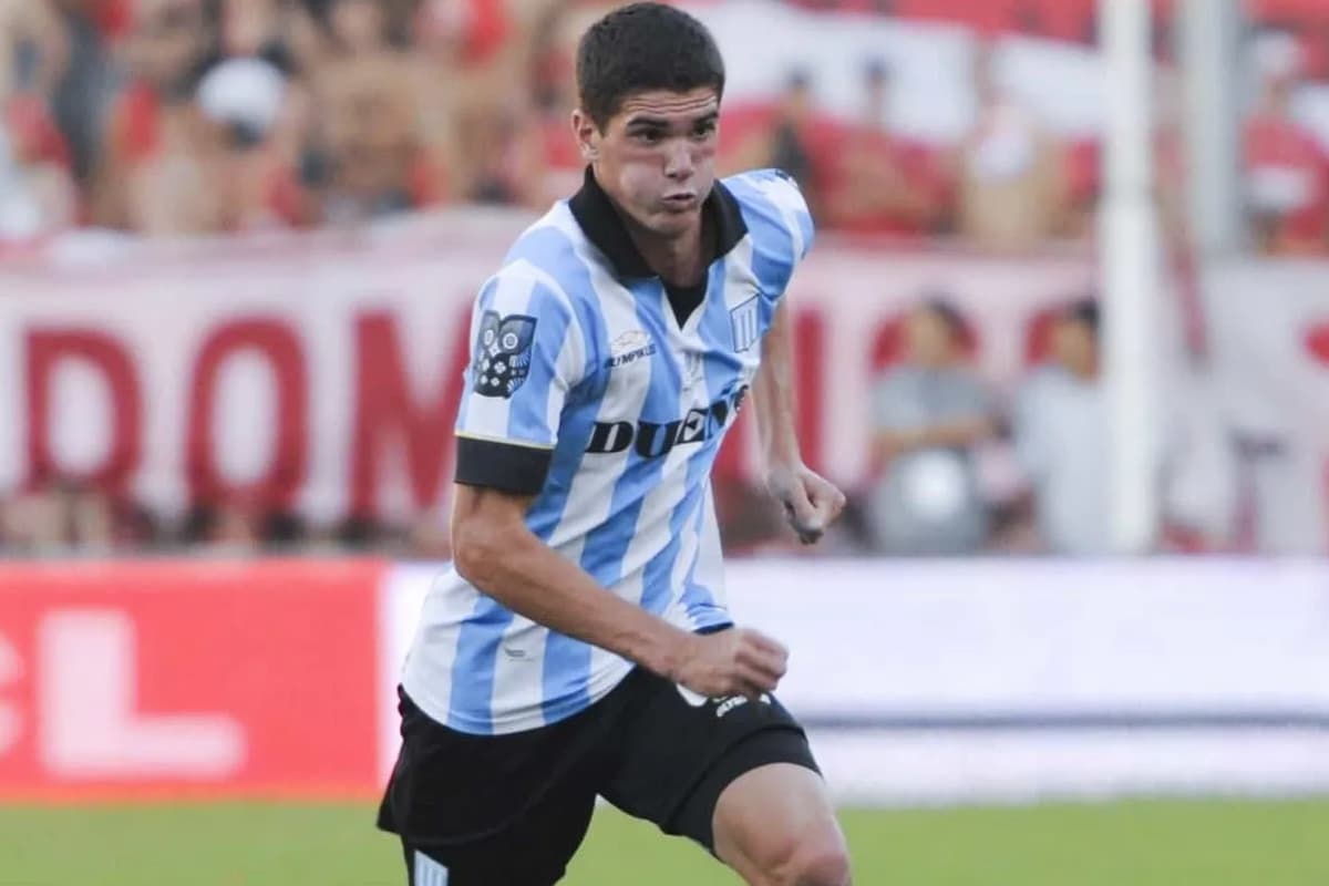 Rodrigo de Paul jugando en Racing Club