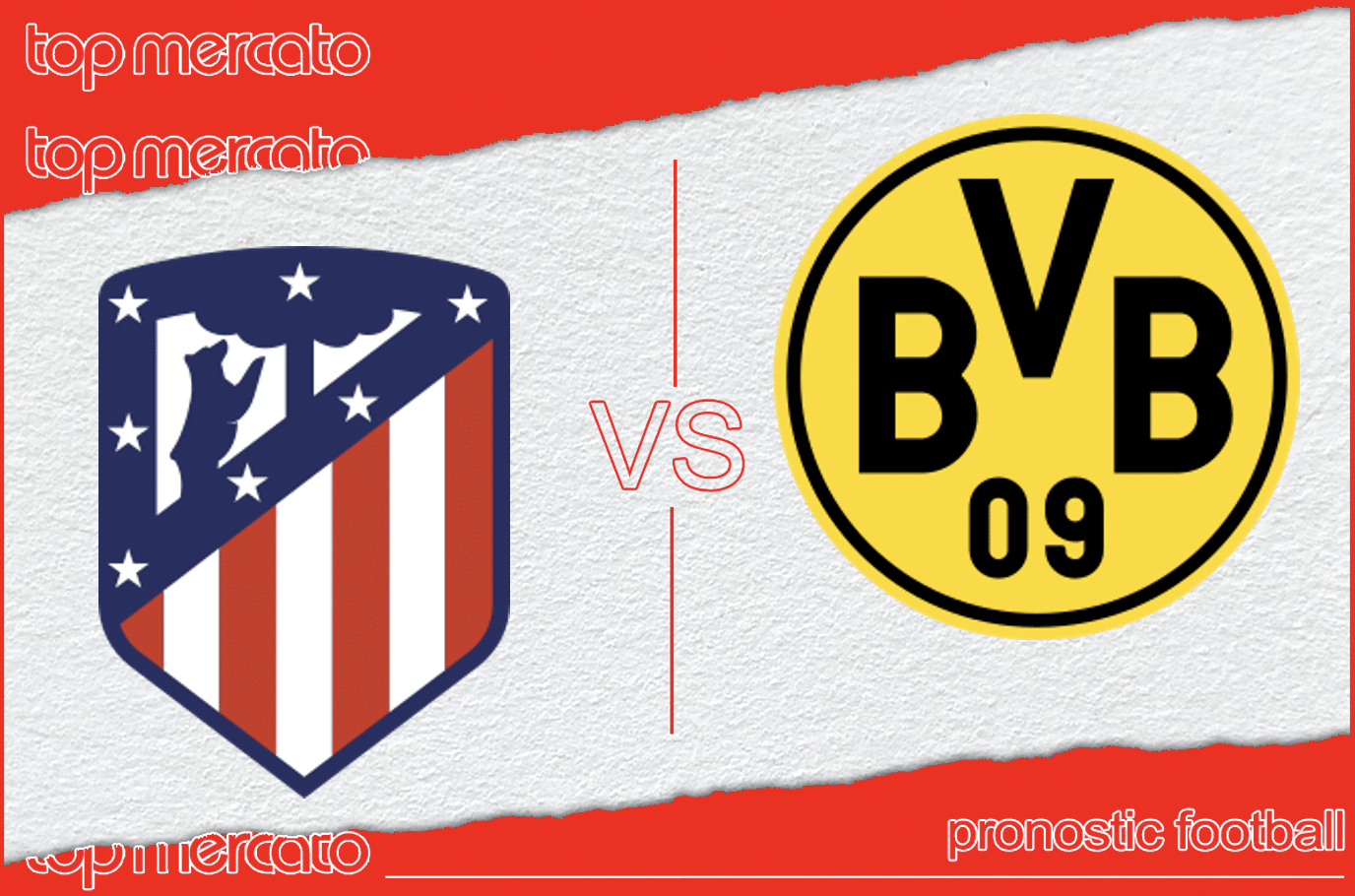Pronostic Atletico Madrid – Borussia Dortmund et meilleures cotes à jouer