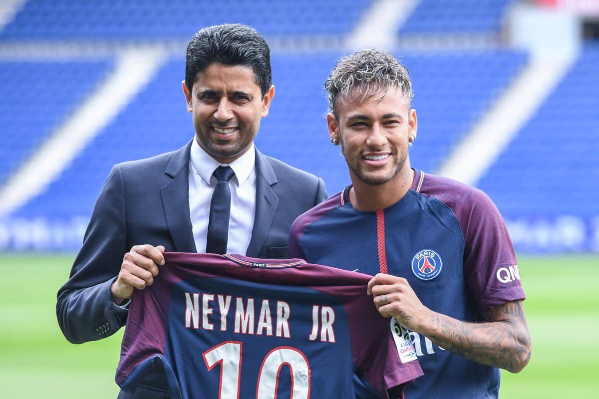 New signing player Neymar – Paris Saint-Germain
