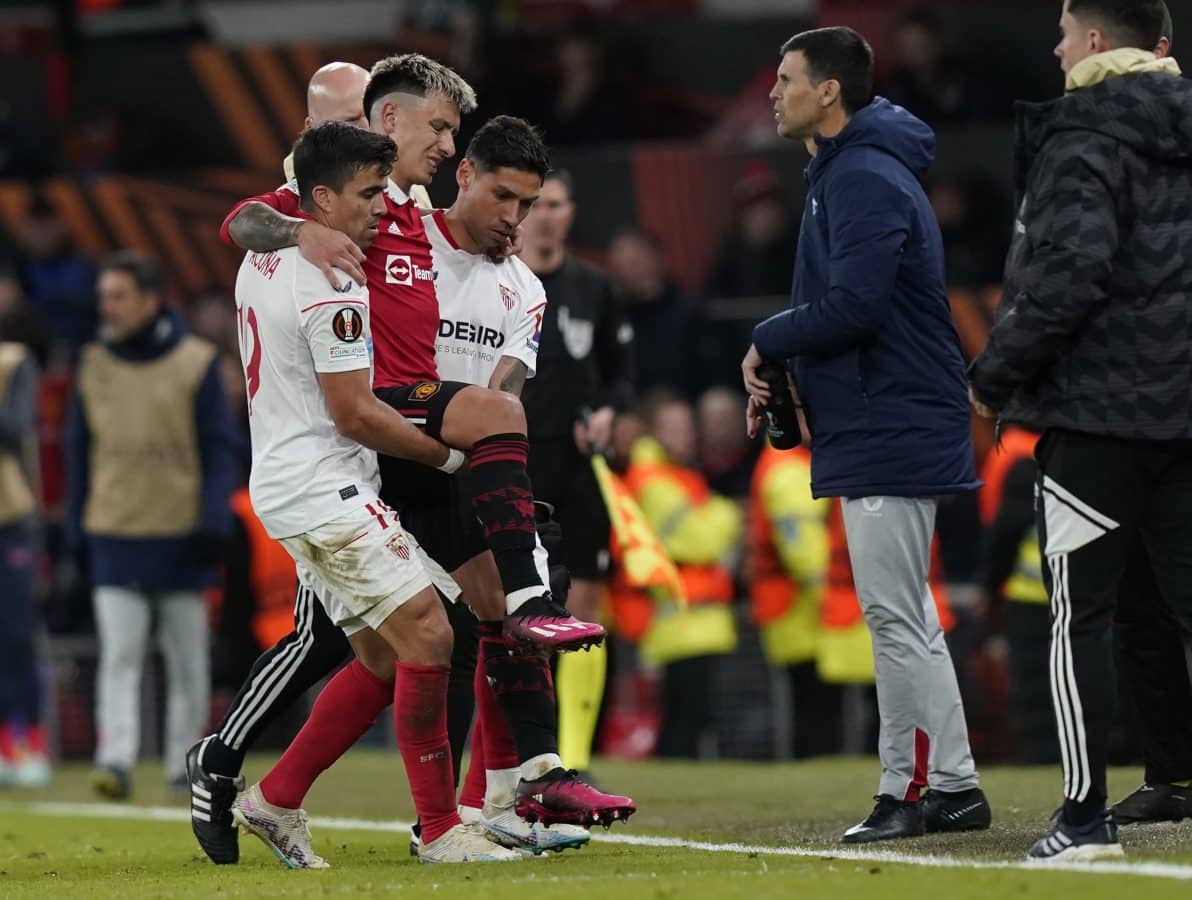 Manchester United v Sevilla – UEFA Europa League – Quarter Final – 1st Leg – Old Trafford